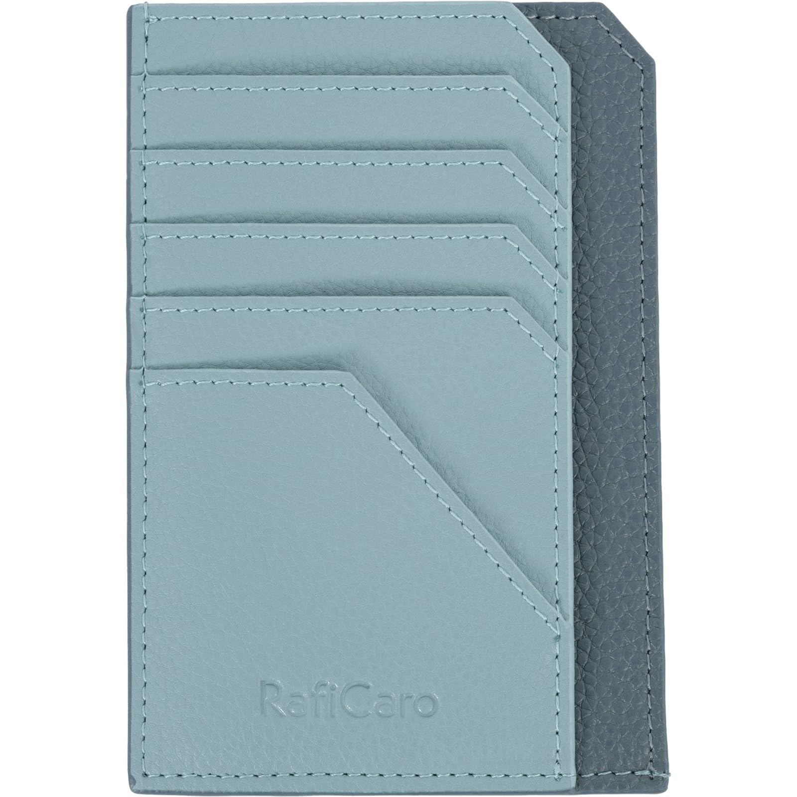 Amazon | [RafiCaro] ミニ財布 本革 バイカラー フラグメント